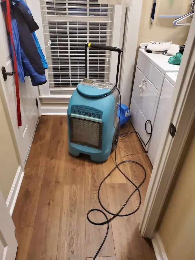 Commercial dehumidifier deployed for Crawl Space Restoration in St. Clair Shores