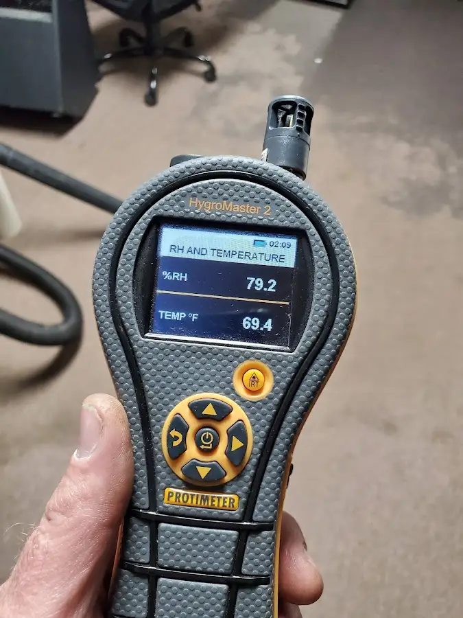 Moisture meter humidity assessment for Mold Remediation & Removal in St. Clair Shores